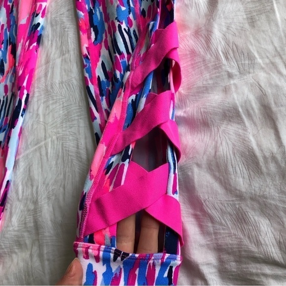 Lilly Pulitzer Luxletic Cutout Leggings - Picture 3 of 8